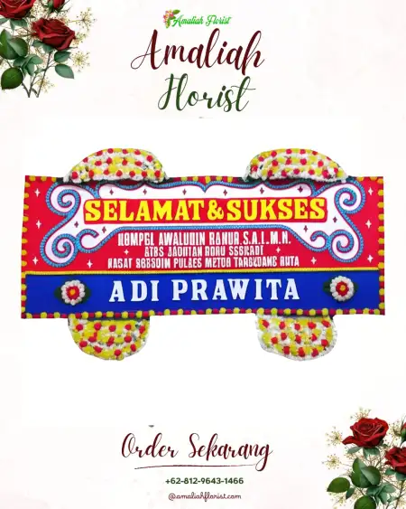 Papan Bunga Ucapan Selamat Tambaksari