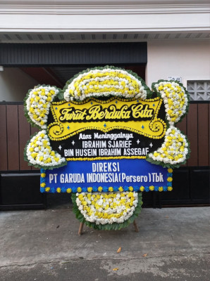 Papan Bunga Duka di Tambaksari
